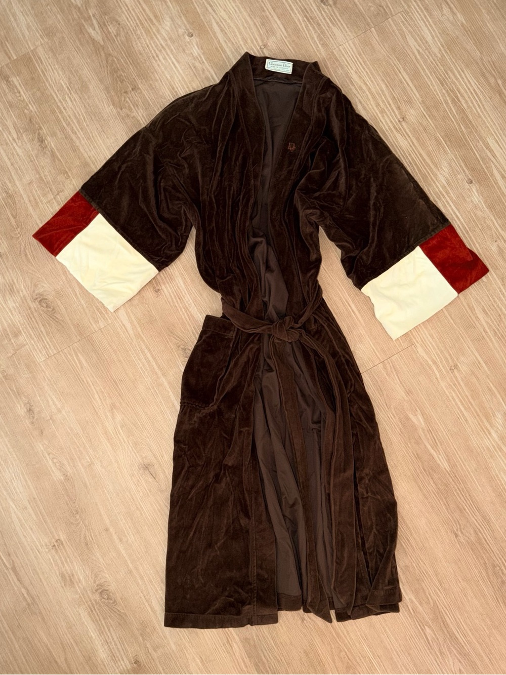 Christian Dior Vintage Velour Robe De Chambre 🔥